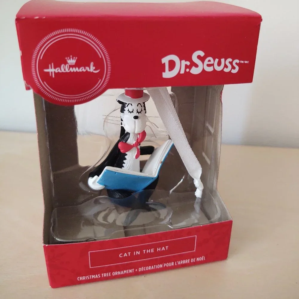 Hallmark Dr. Seuss Cat In The Hat Ornament - Picture 1 of 2
